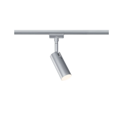 Paulmann URail LED Schienenspot Tubo Einzelspot  150lm 4W 3000K dimmbar 230V Chrom matt