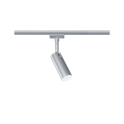 Paulmann URail LED Schienenspot Tubo Einzelspot  150lm 4W 3000K dimmbar 230V Chrom matt