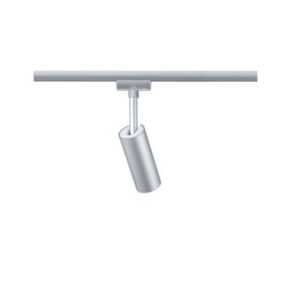 Paulmann URail LED Schienenspot Tubo Einzelspot  150lm 4W 3000K dimmbar 230V Chrom matt
