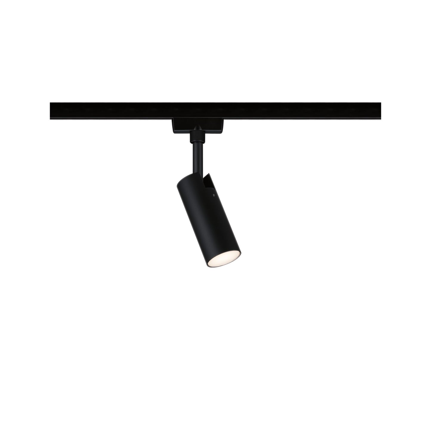 Paulmann URail LED Schienenspot Tubo Einzelspot  150lm 4W 3000K dimmbar 230V Schwarz matt