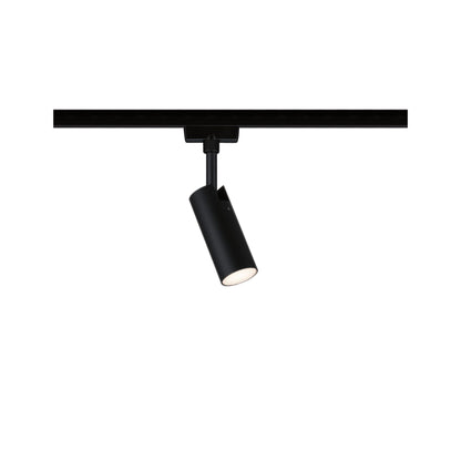 Paulmann URail LED Schienenspot Tubo Einzelspot  150lm 4W 3000K dimmbar 230V Schwarz matt
