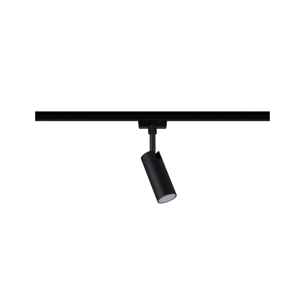Paulmann URail LED Schienenspot Tubo Einzelspot  150lm 4W 3000K dimmbar 230V Schwarz matt