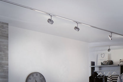 Paulmann URail LED Schienenspot Circle   180lm 5W 4000K dimmbar 230V Chrom matt