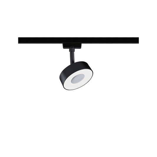 Paulmann URail LED Schienenspot Circle   180lm 5W 4000K dimmbar 230V Schwarz matt