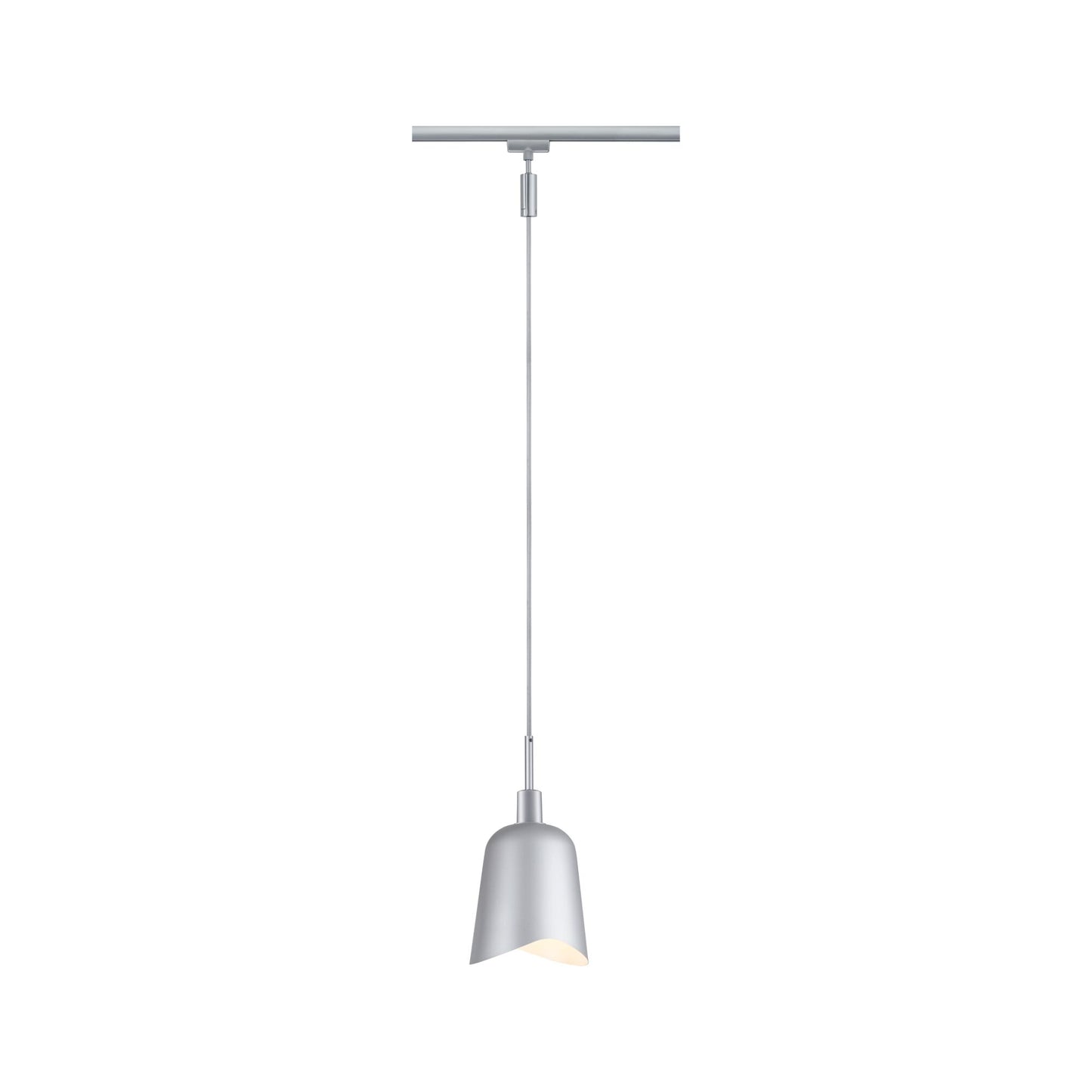 Paulmann URail Schirm Alvaro DecoSystems 144mm Chrom matt#Weiß