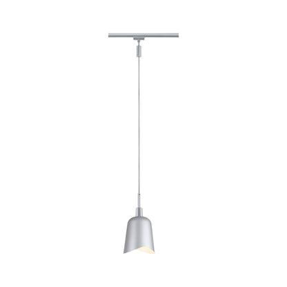 Paulmann URail Schirm Alvaro DecoSystems 144mm Chrom matt#Weiß