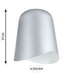 Paulmann URail Schirm Alvaro DecoSystems 144mm Chrom matt#Weiß