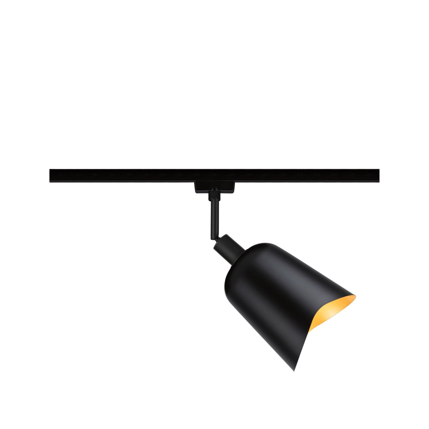 Paulmann URail Schirm Alvaro DecoSystems 144mm Schwarz matt#Gold matt