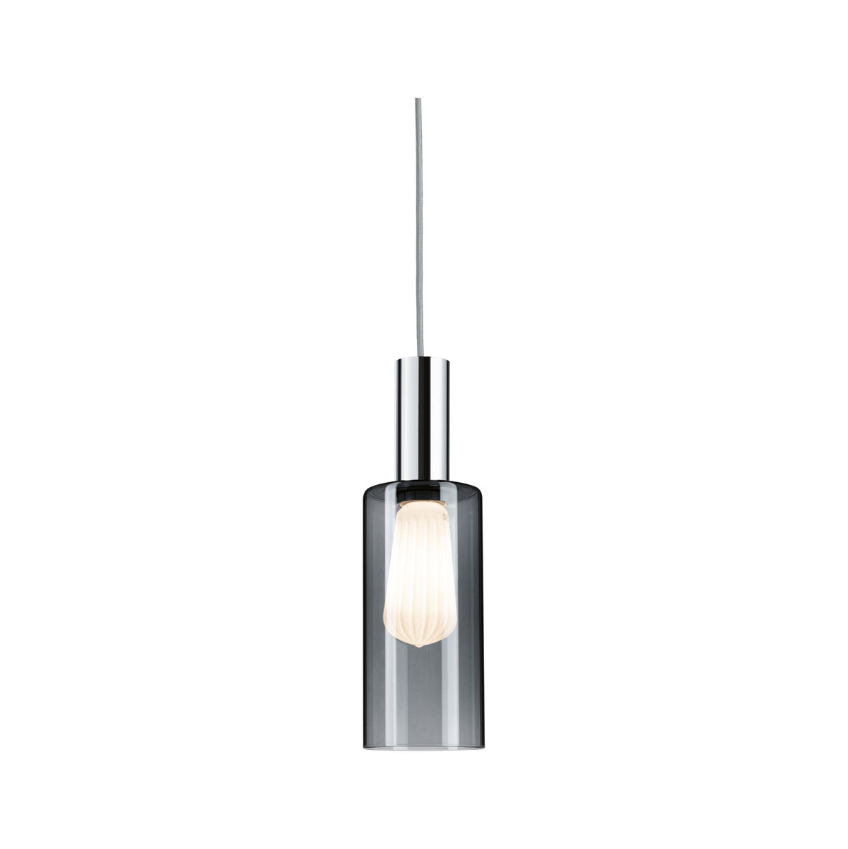Paulmann URail Schirm Raja 2Easy 100mm Rauchglas