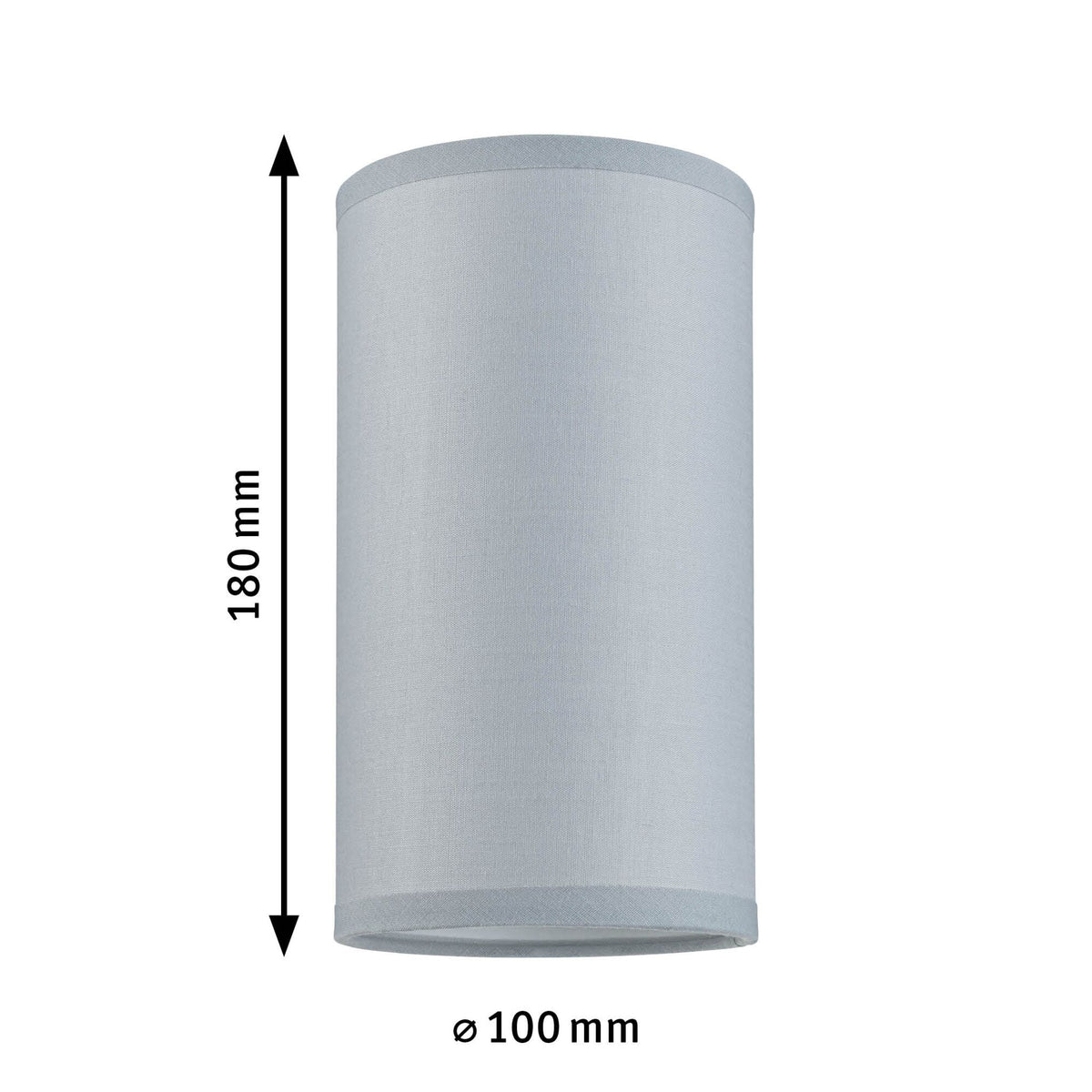 Paulmann URail Schirm Valerio 2Easy 100mm Grau