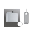 Paulmann URail Schirm Verona 2Easy 250x130mm Grau