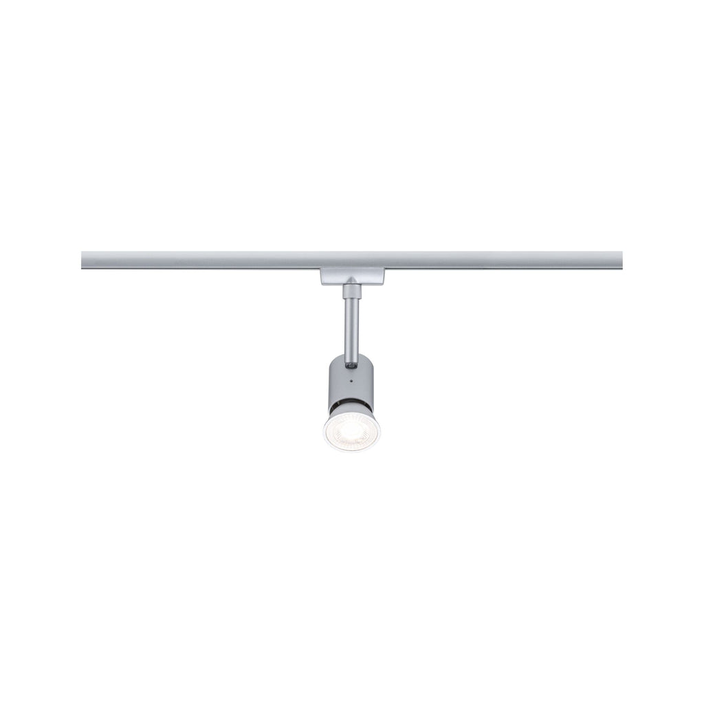 Paulmann URail Schienenspot Runa Einzelspot GU10  max. 10W  dimmbar 230V Chrom matt