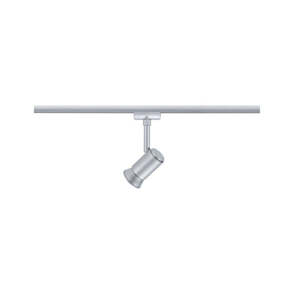 Paulmann URail Schienenspot Runa Einzelspot GU10  max. 10W  dimmbar 230V Chrom matt