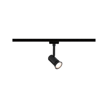 Paulmann URail Schienenspot Runa Einzelspot GU10  max. 10W  dimmbar 230V Schwarz matt