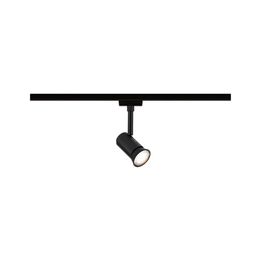 Paulmann URail Schienenspot Runa Einzelspot GU10  max. 10W  dimmbar 230V Schwarz matt
