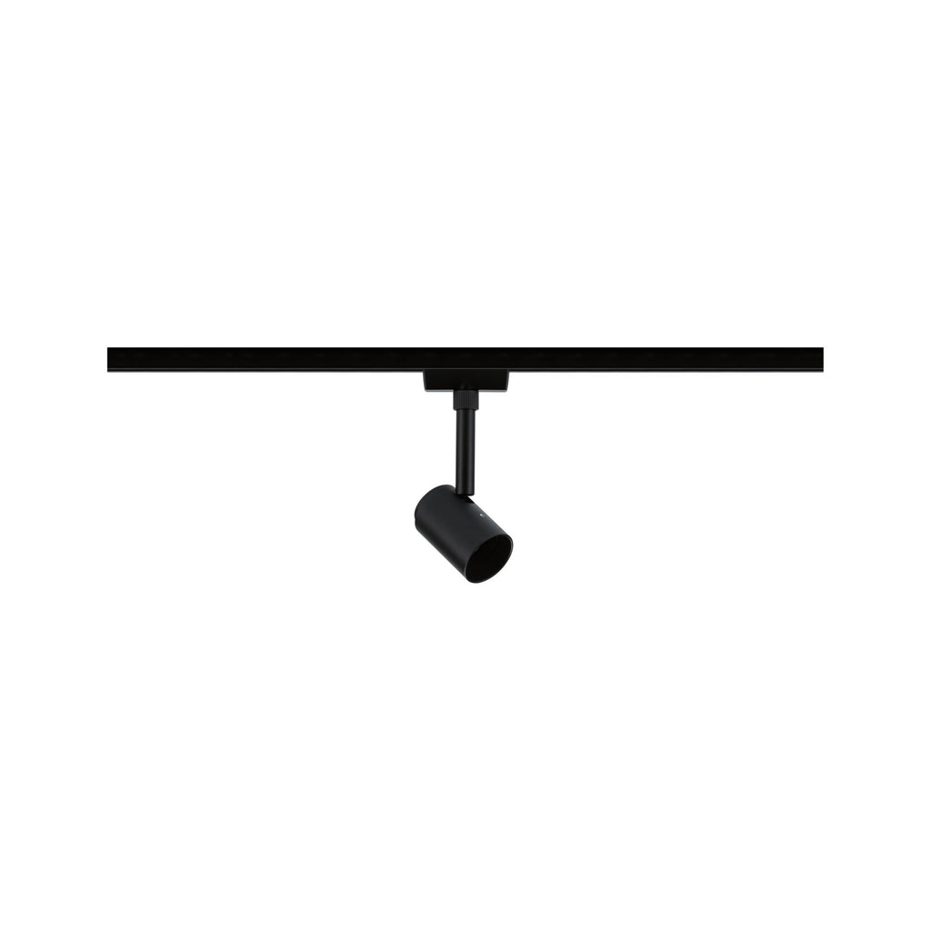 Paulmann URail Schienenspot Runa Einzelspot GU10  max. 10W  dimmbar 230V Schwarz matt
