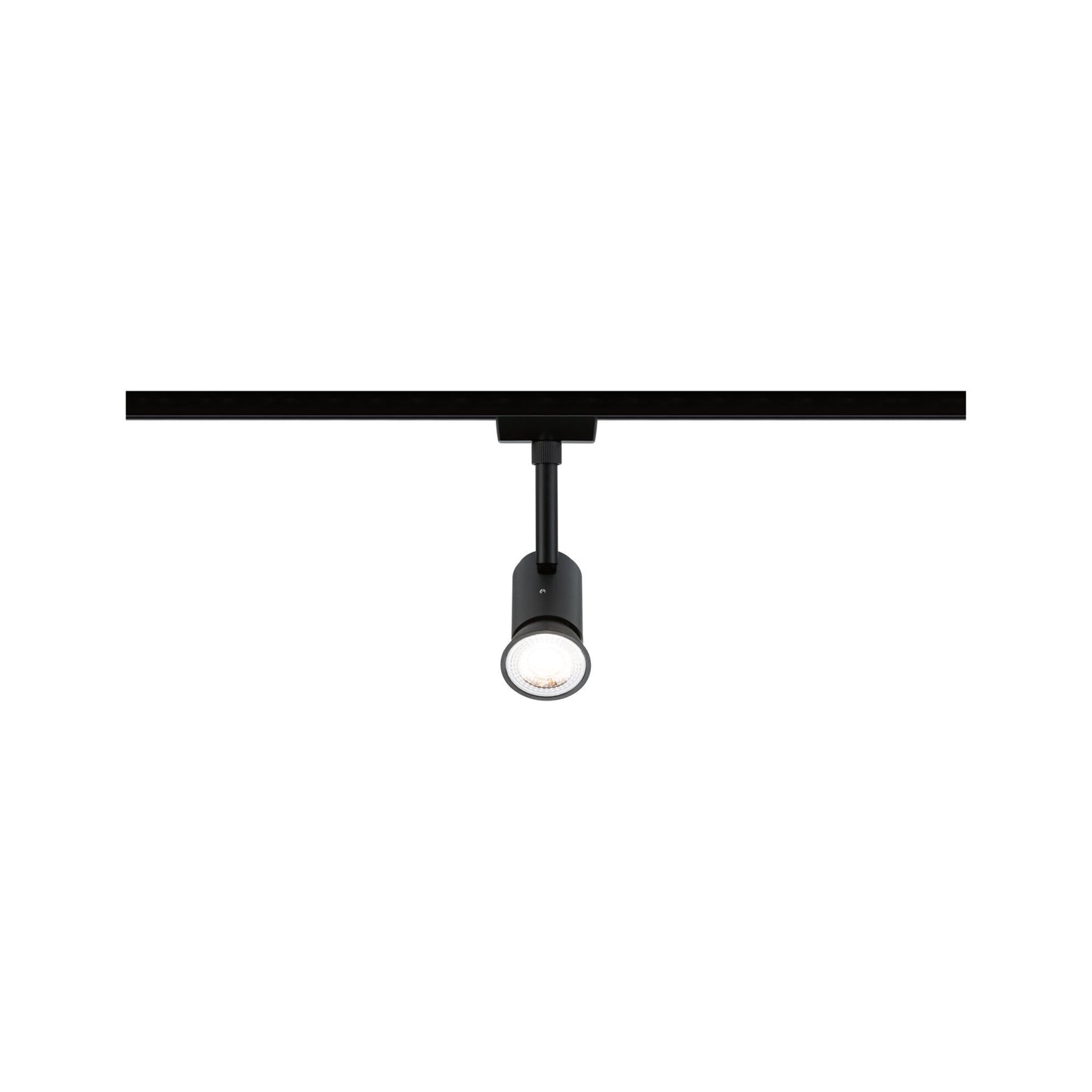 Paulmann URail Schienenspot Runa Einzelspot GU10  max. 10W  dimmbar 230V Schwarz matt