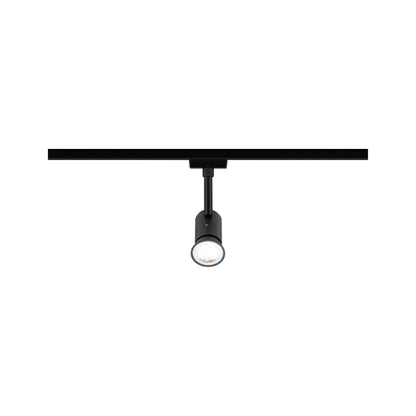 Paulmann URail Schienenspot Runa Einzelspot GU10  max. 10W  dimmbar 230V Schwarz matt