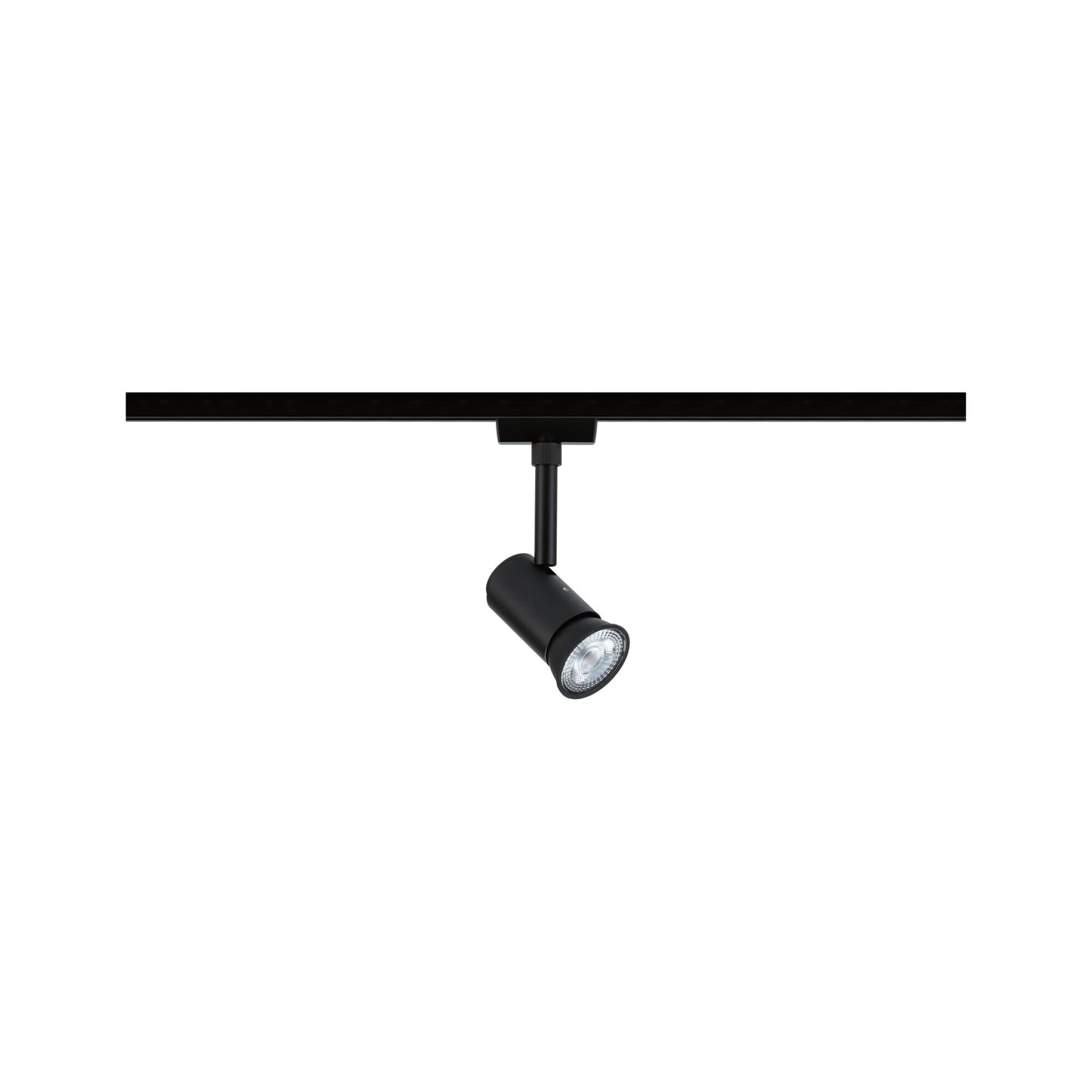 Paulmann URail Schienenspot Runa Einzelspot GU10  max. 10W  dimmbar 230V Schwarz matt