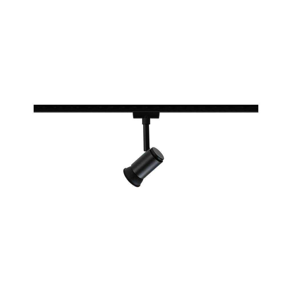 Paulmann URail Schienenspot Runa Einzelspot GU10  max. 10W  dimmbar 230V Schwarz matt