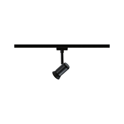 Paulmann URail Schienenspot Runa Einzelspot GU10  max. 10W  dimmbar 230V Schwarz matt