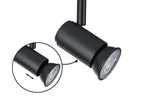 Paulmann URail Schienenspot Runa Einzelspot GU10  max. 10W  dimmbar 230V Schwarz matt