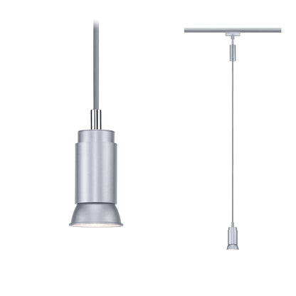 Paulmann URail Pendel Runa GU10  max. 10W  dimmbar 230V Chrom matt