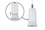 Paulmann URail Pendel Runa GU10  max. 10W  dimmbar 230V Signalweiß