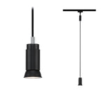 Paulmann URail Pendel Runa GU10  max. 10W  dimmbar 230V Schwarz matt