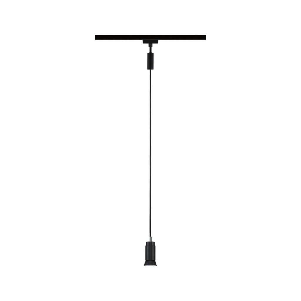 Paulmann URail Pendel Runa GU10  max. 10W  dimmbar 230V Schwarz matt