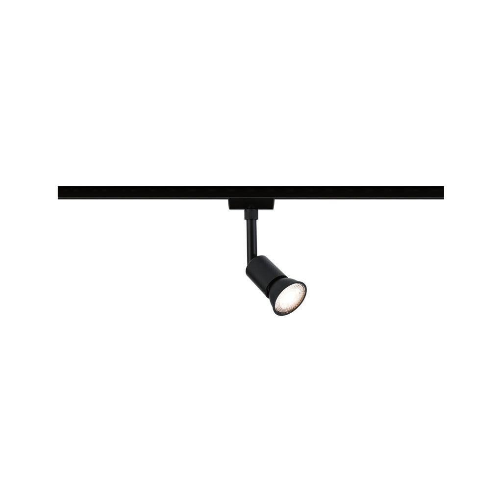 Paulmann URail LED Schienenspot Salt Einzelspot GU10  max. 10W  dimmbar 230V Schwarz matt