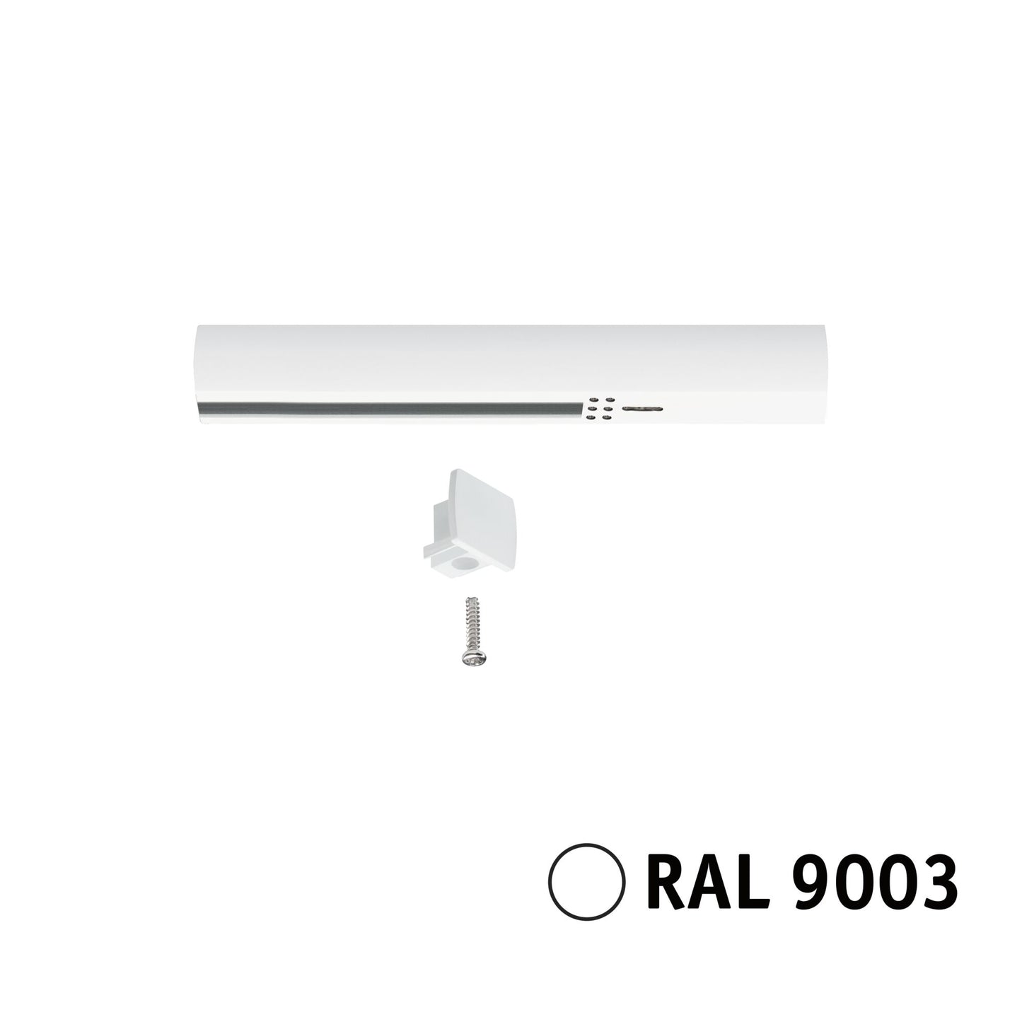 Paulmann URail Einspeisung Ende 161x18mm max. 1000W Signalweiß