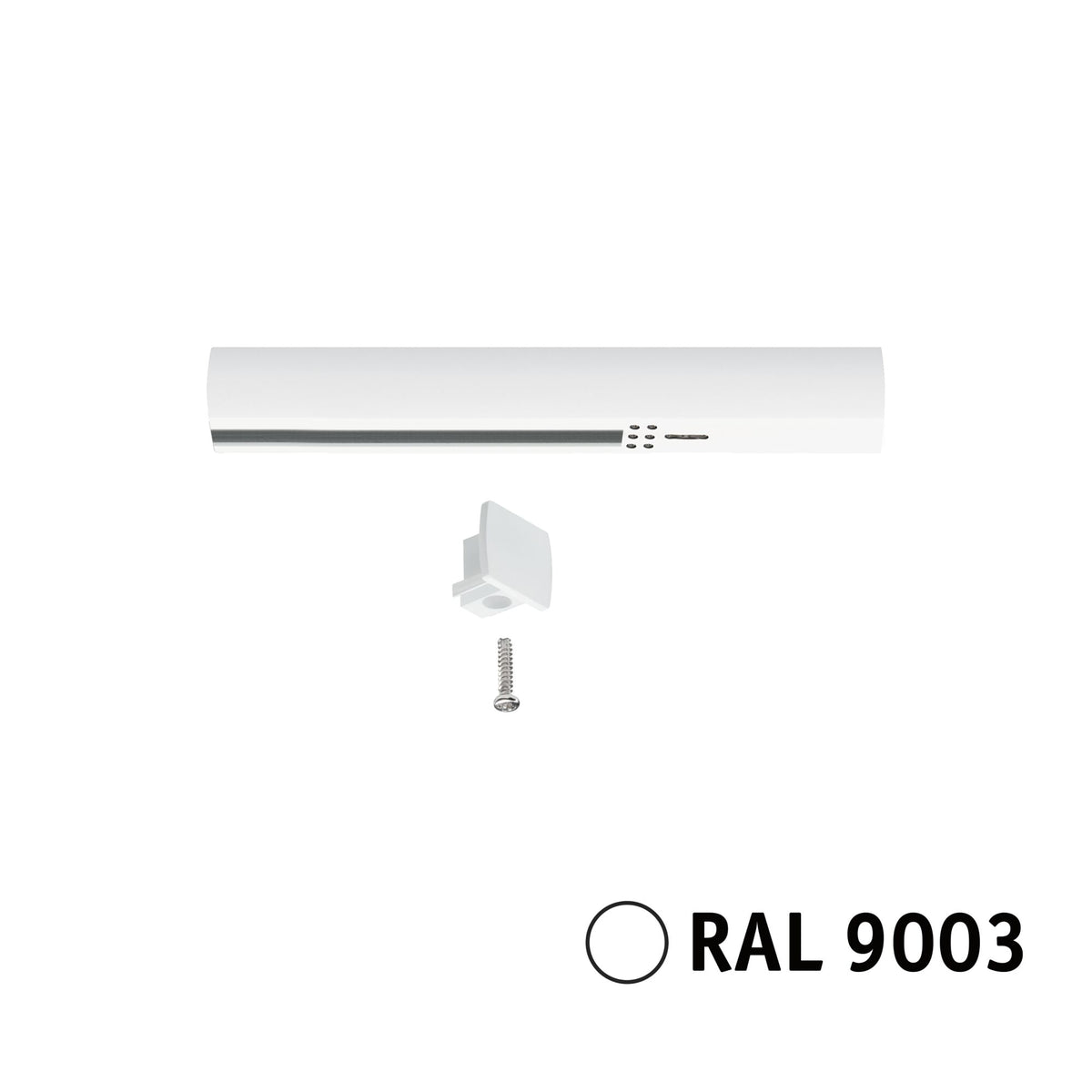 Paulmann URail Einspeisung Ende 161x18mm max. 1000W Signalweiß