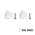 Paulmann URail Verbinder Endkappe 13x21mm Signalweiß