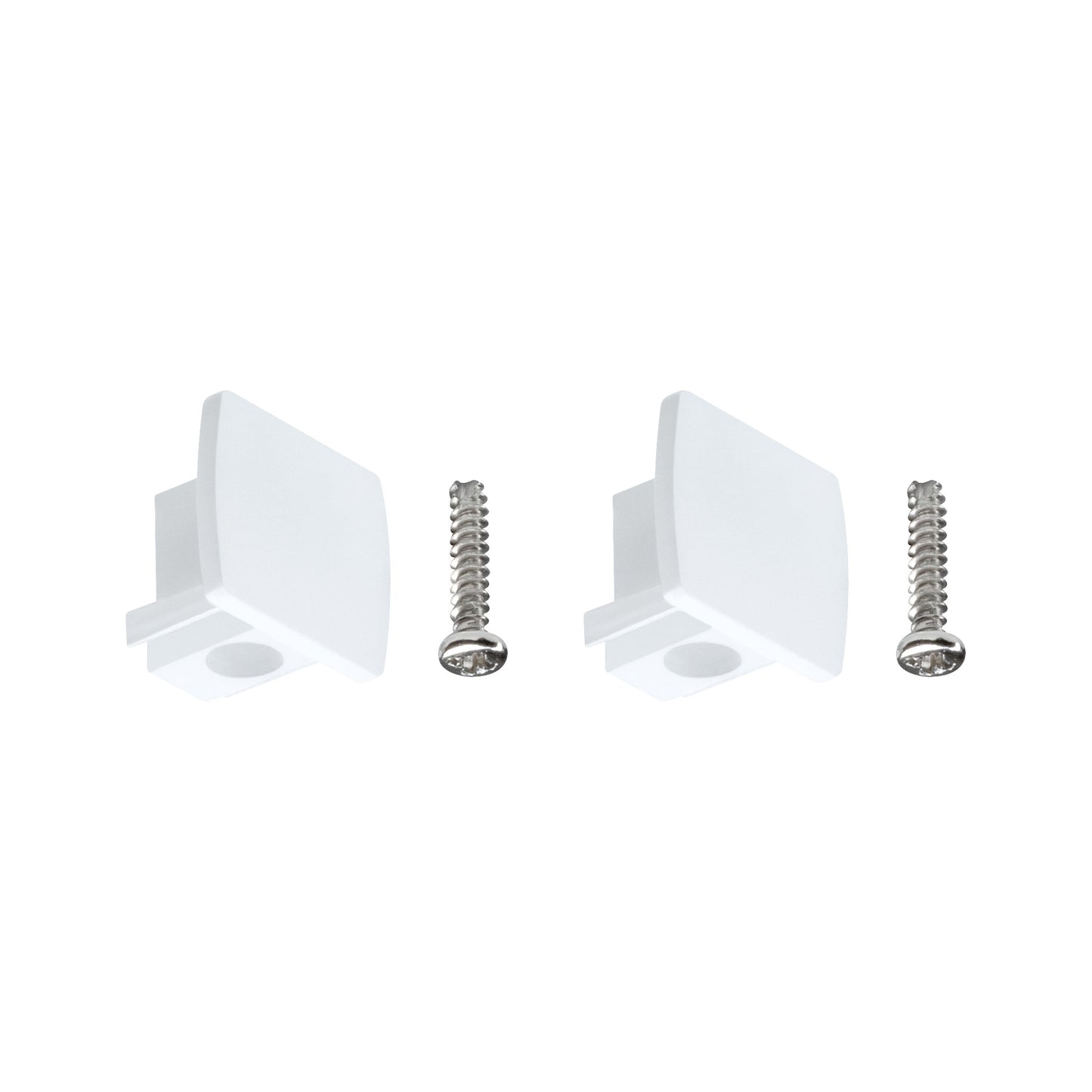 Paulmann URail Verbinder Endkappe 13x21mm Signalweiß