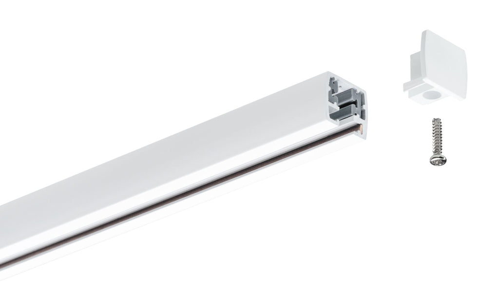 Paulmann URail Verbinder Endkappe 13x21mm Signalweiß