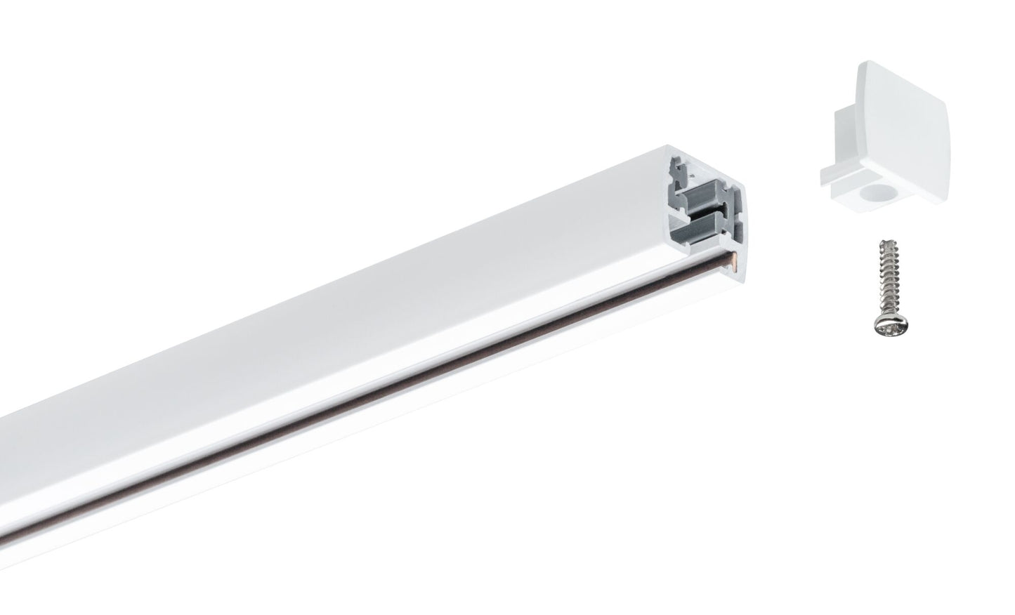 Paulmann URail Verbinder Endkappe 13x21mm Signalweiß