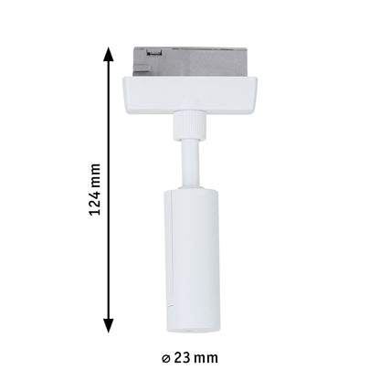 Paulmann URail Pendeladapter Universal max. 50W   230V Signalweiß