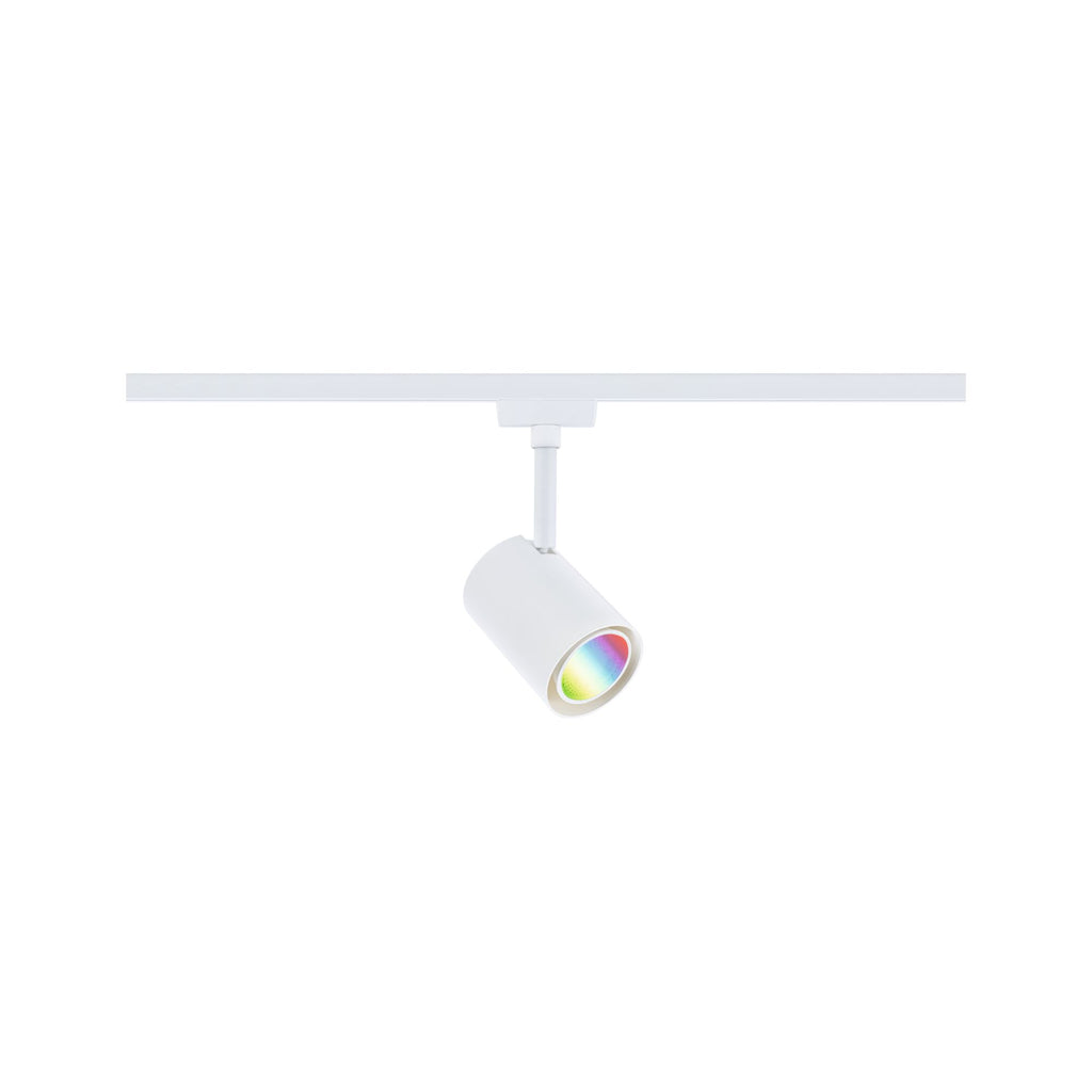 Paulmann URail LED Schienenspot Luxe Smart Home Zigbee 3.0  GU10 350lm 4,8W RGBW+ dimmbar 230V Signalweiß