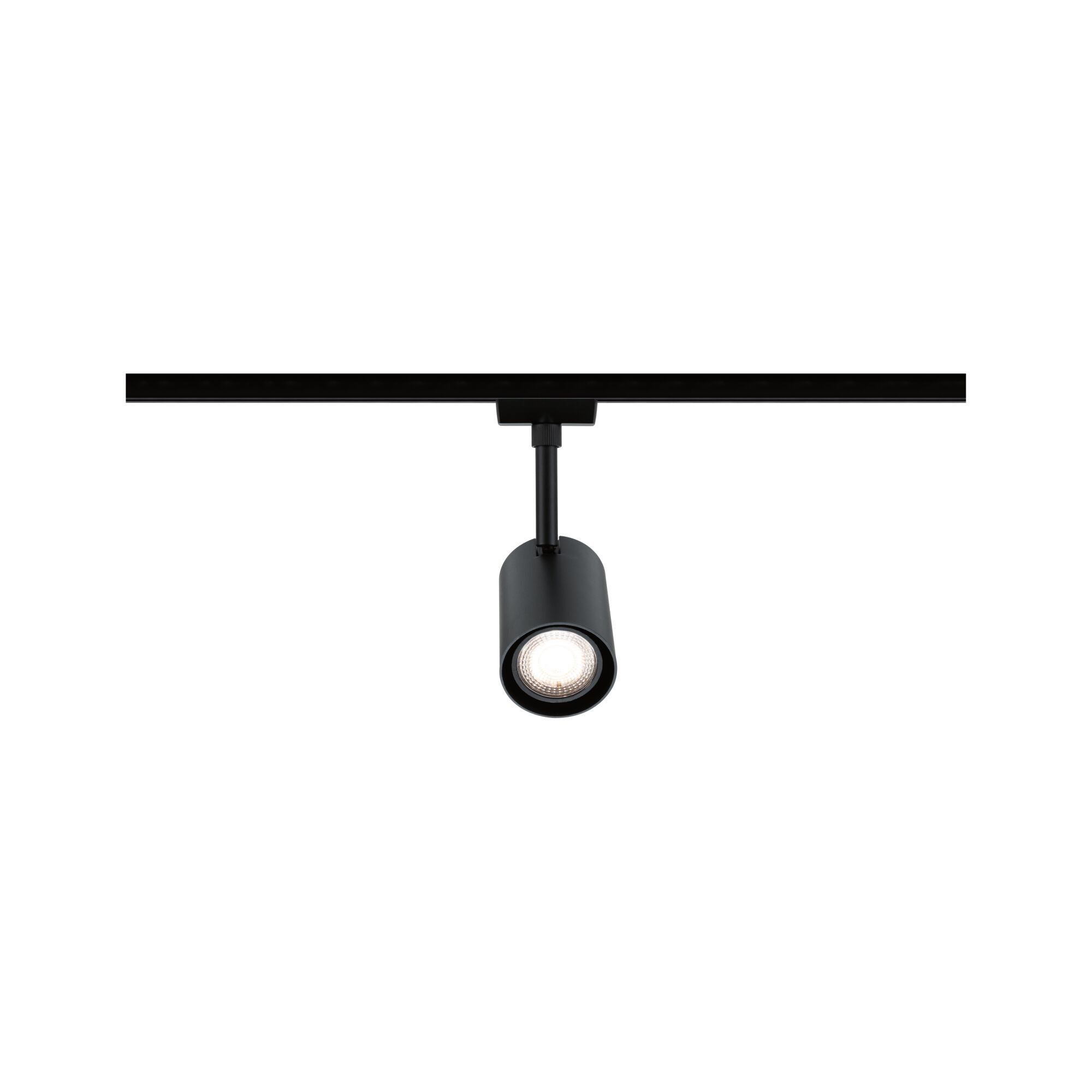 Paulmann URail LED Schienenspot Luxe Smart Home Zigbee 3.0  GU10 350lm 4,8W RGBW+ dimmbar 230V Schwarz matt