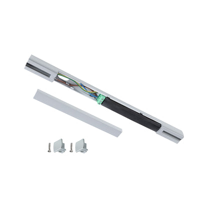 Paulmann URail Einspeisung Mitte 304x21mm max. 100W Chrom matt