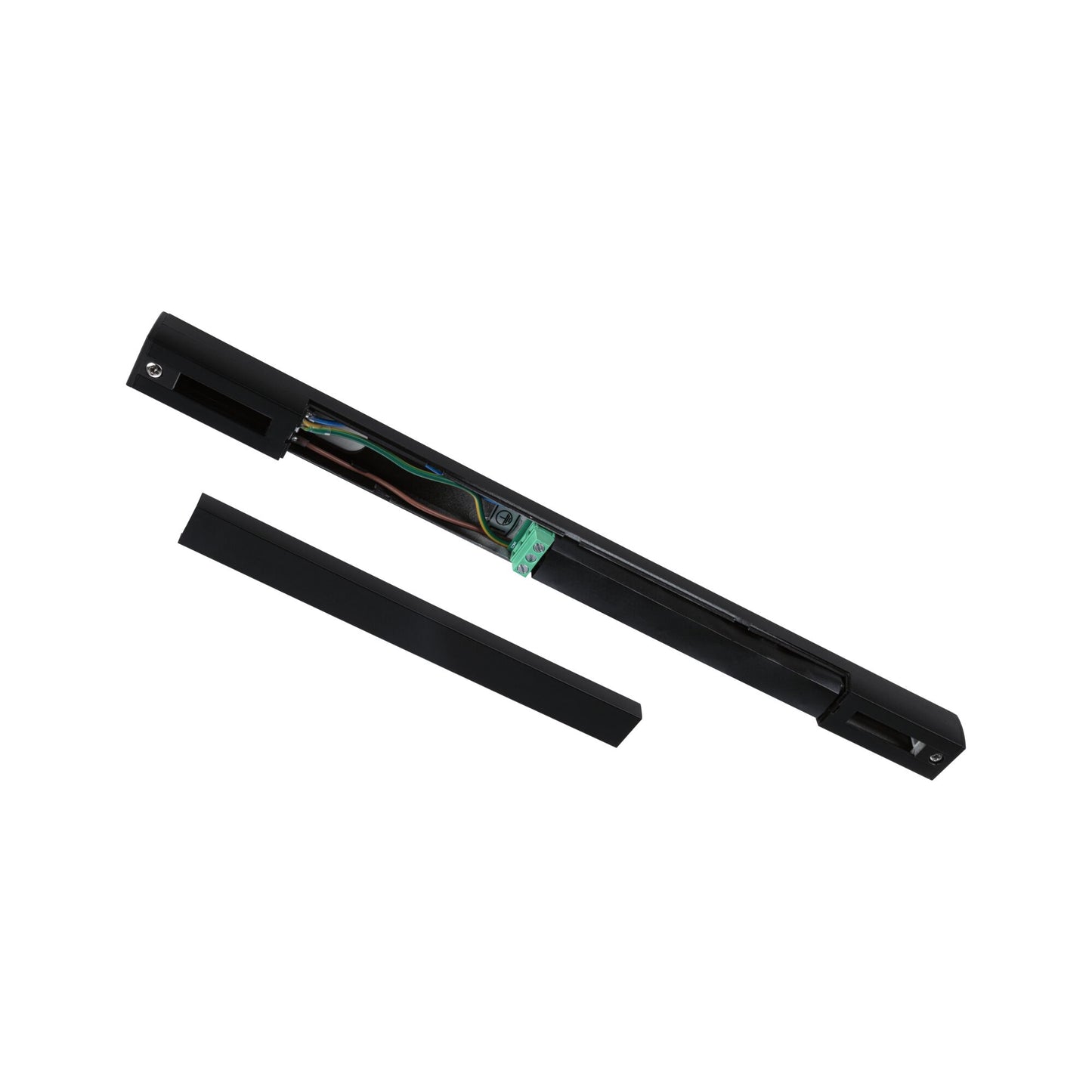 Paulmann URail Einspeisung Mitte 304x21mm max. 100W Schwarz matt