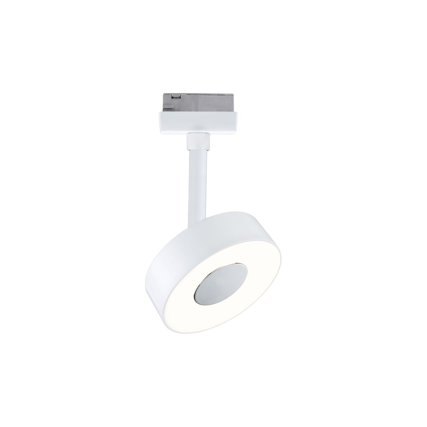 Paulmann URail LED Schienenspot Circle Einzelspot 210lm 5W 3000K dimmbar 230V Signalweiß