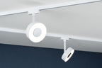 Paulmann URail LED Schienenspot Circle Einzelspot 210lm 5W 3000K dimmbar 230V Signalweiß