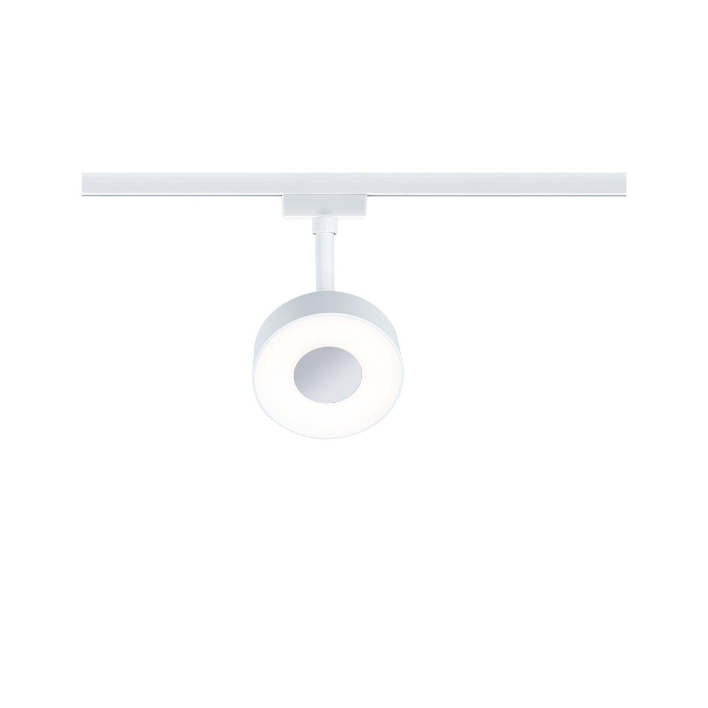 Paulmann URail LED Schienenspot Circle Einzelspot 220lm 5W 4000K dimmbar 230V Signalweiß