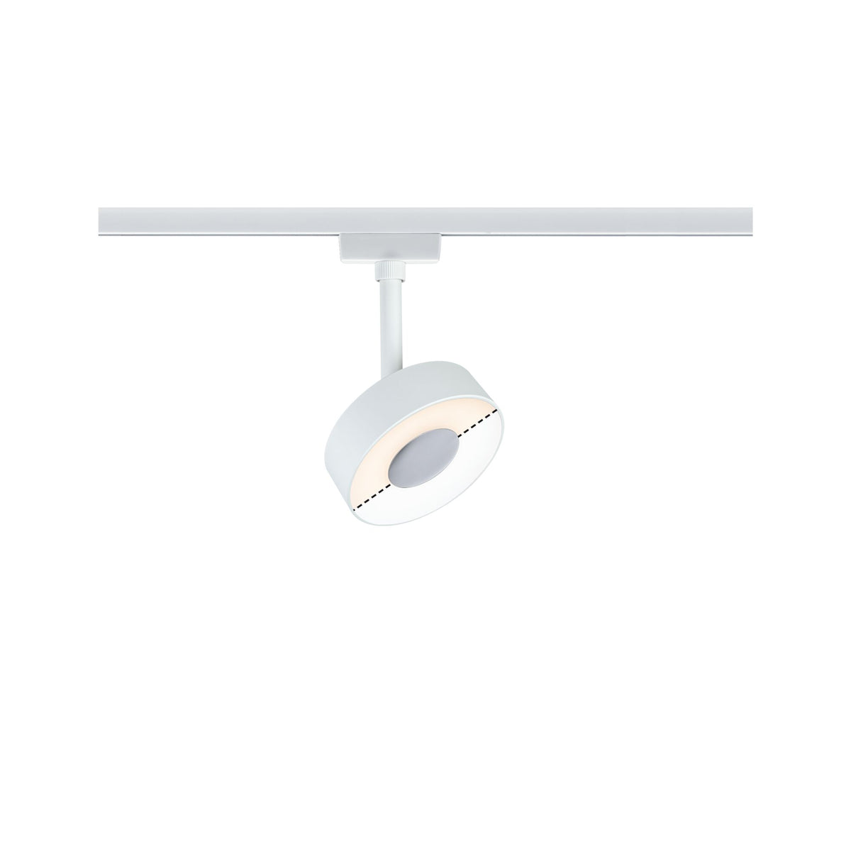Paulmann URail LED Schienenspot Circle   210lm 5W White Switch  230V Weiß