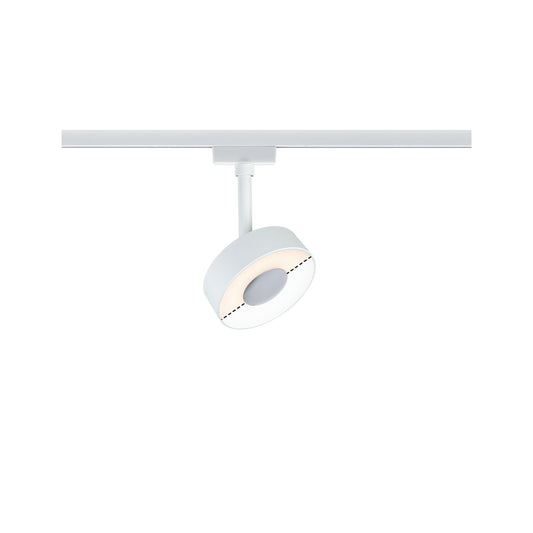Paulmann URail LED Schienenspot Circle   210lm 5W White Switch  230V Weiß