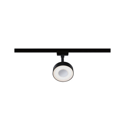 Paulmann URail LED Schienenspot Circle   210lm 5W White Switch  230V Schwarz matt