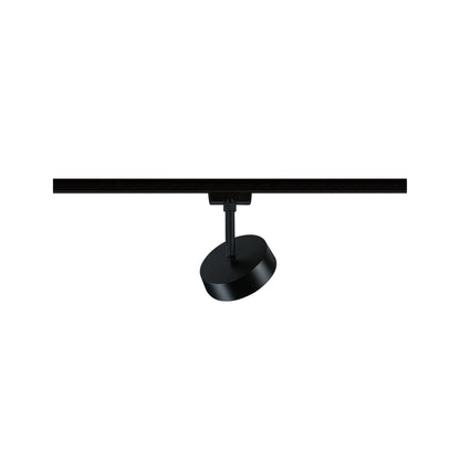 Paulmann URail LED Schienenspot Circle   210lm 5W White Switch  230V Schwarz matt