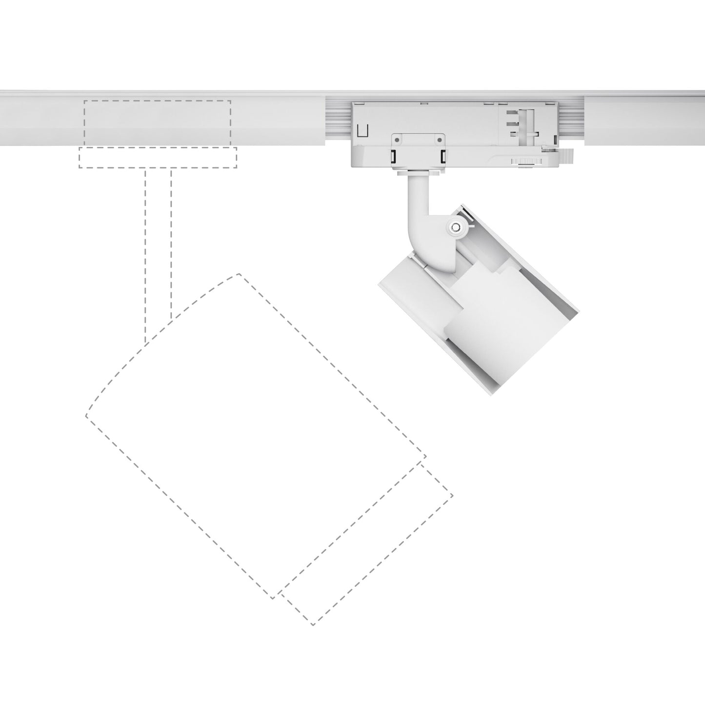 Paulmann ProRail3 LED Schienenspot Kratos 36°  2000lm 18,5W 4000K  230V Schwarz